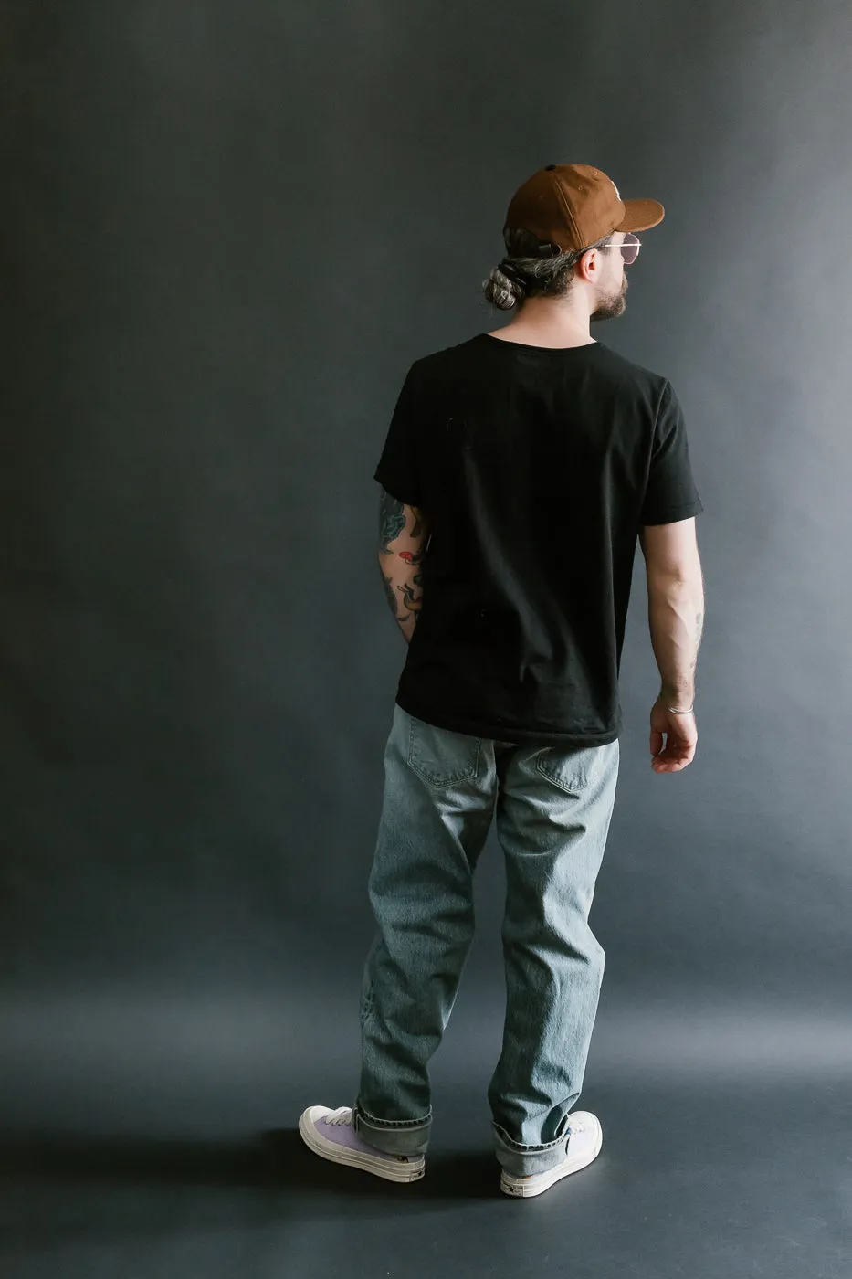 15oz - River Washed Selvedge Strider Pant - Light Indigo