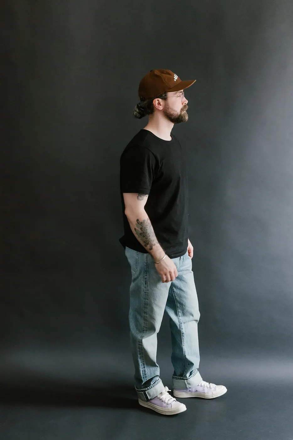 15oz - River Washed Selvedge Strider Pant - Light Indigo