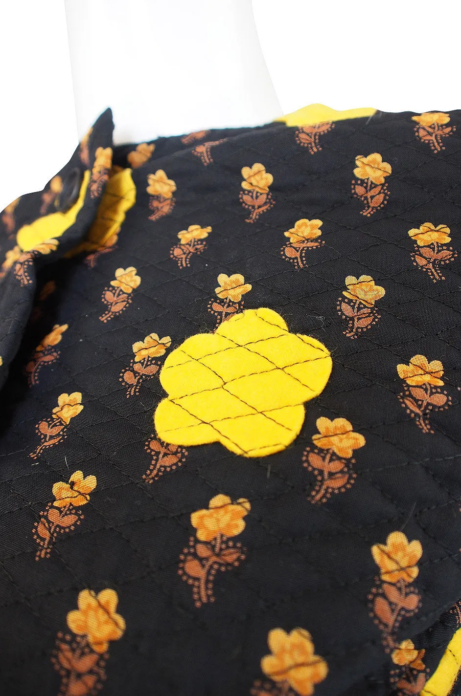 1970s Givenchy Felt Applique Jacket