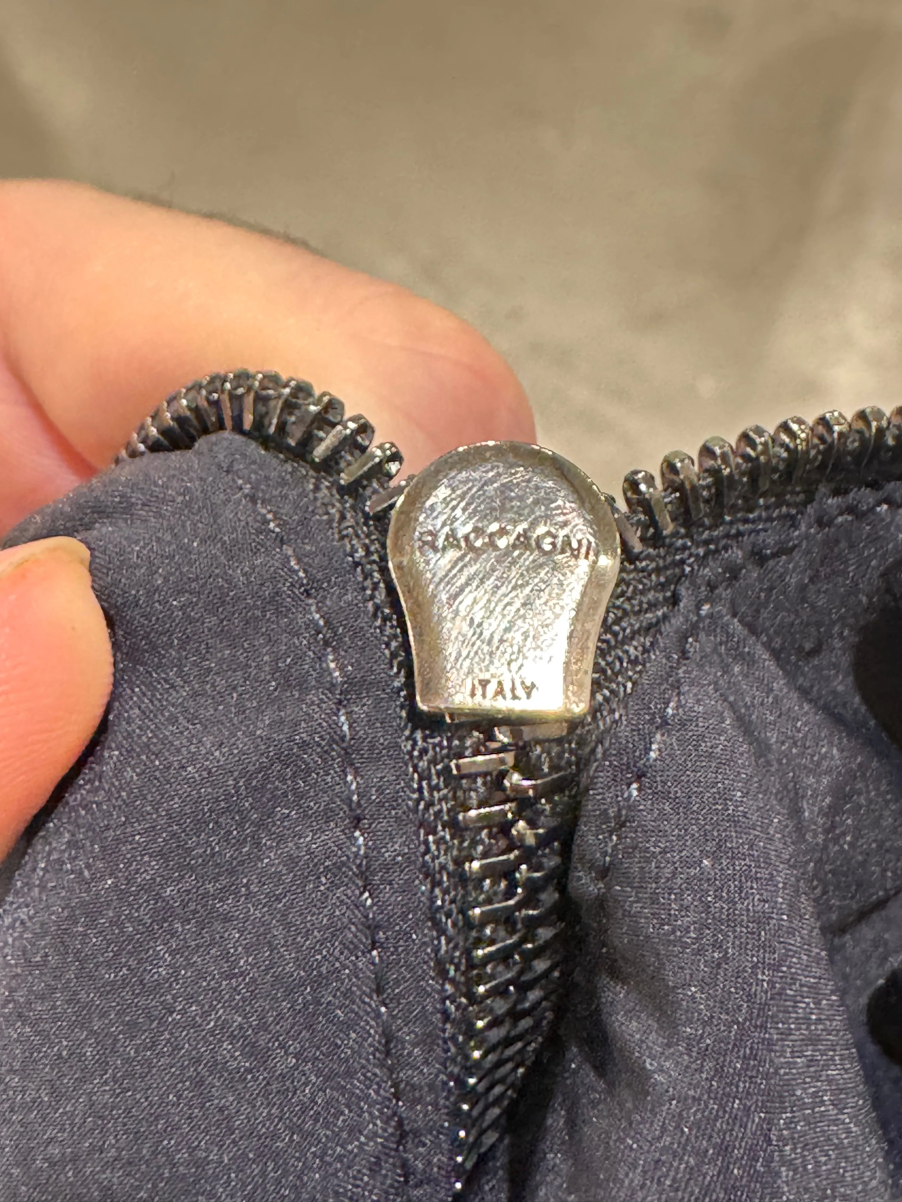 2000s Dirk Bikkembergs paneled moto leather jacket