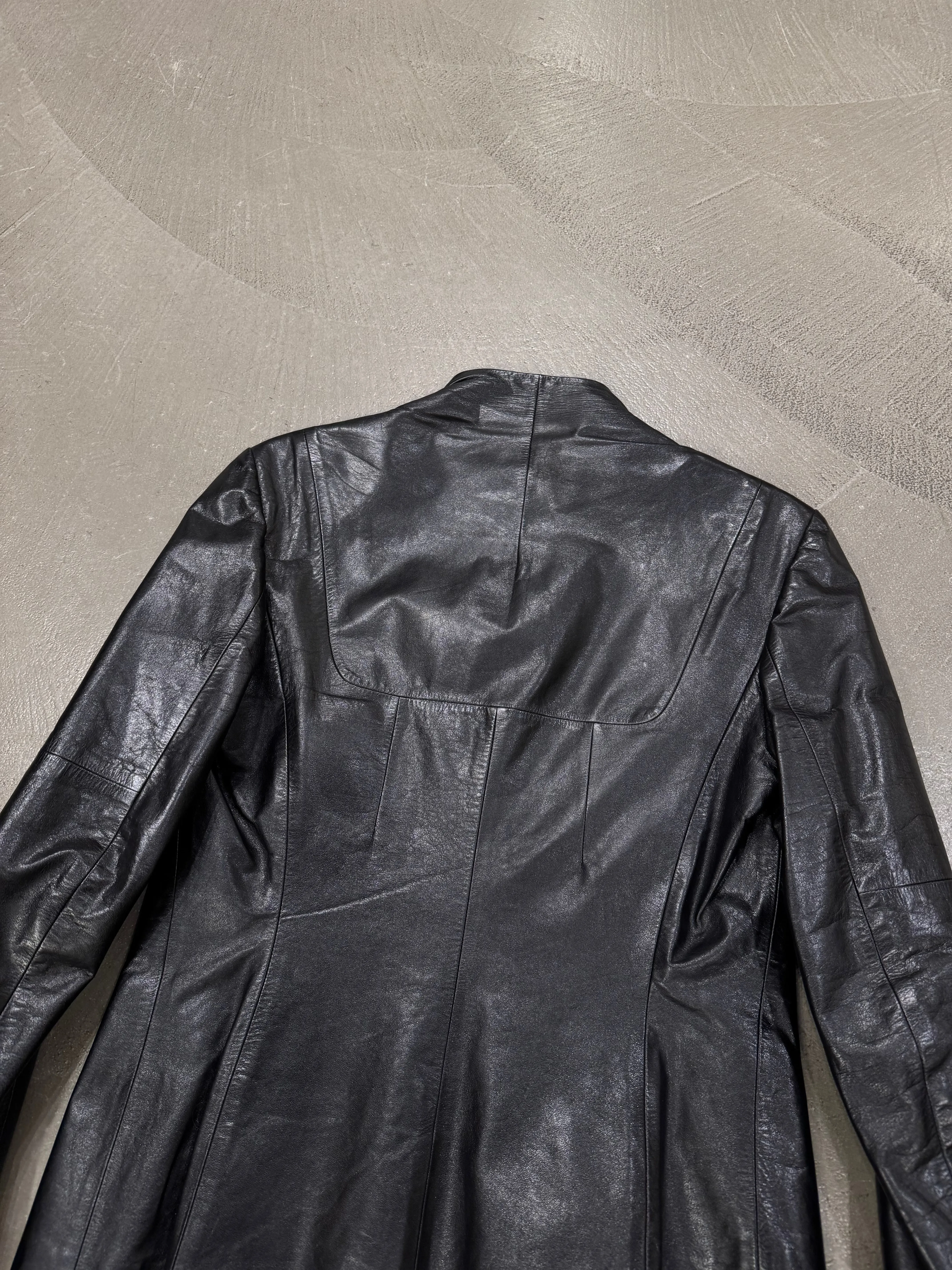 2000s Loewe biker leather jacket