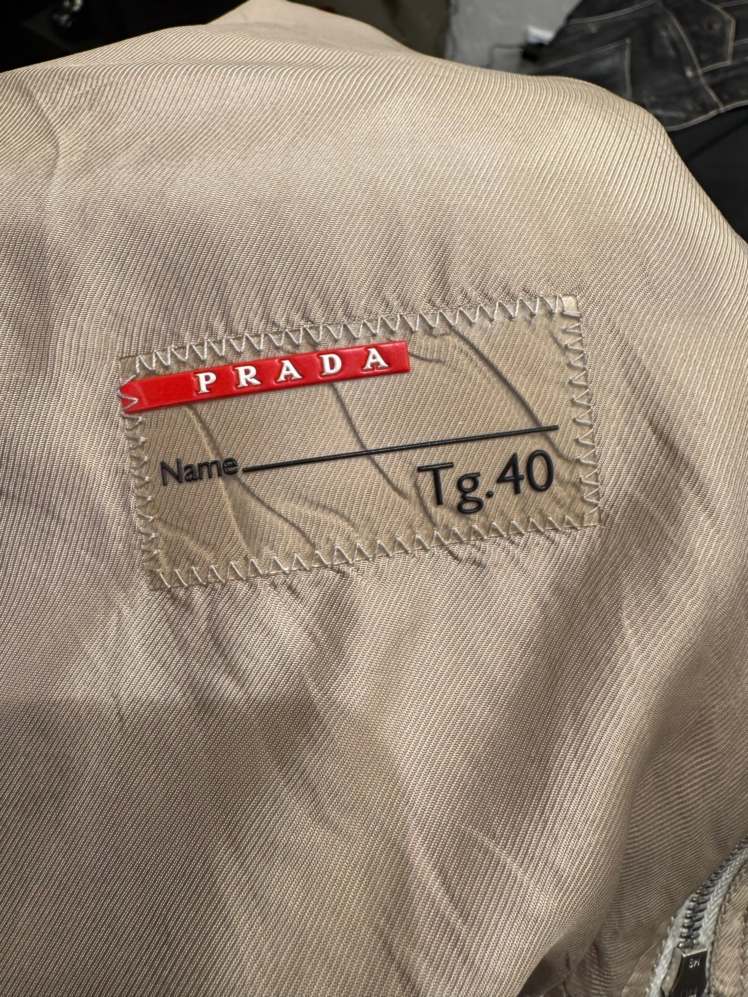 2000s Prada nylon light jacket