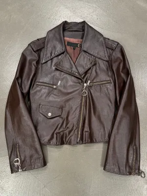 2000s Roberto Cavalli leather jacket