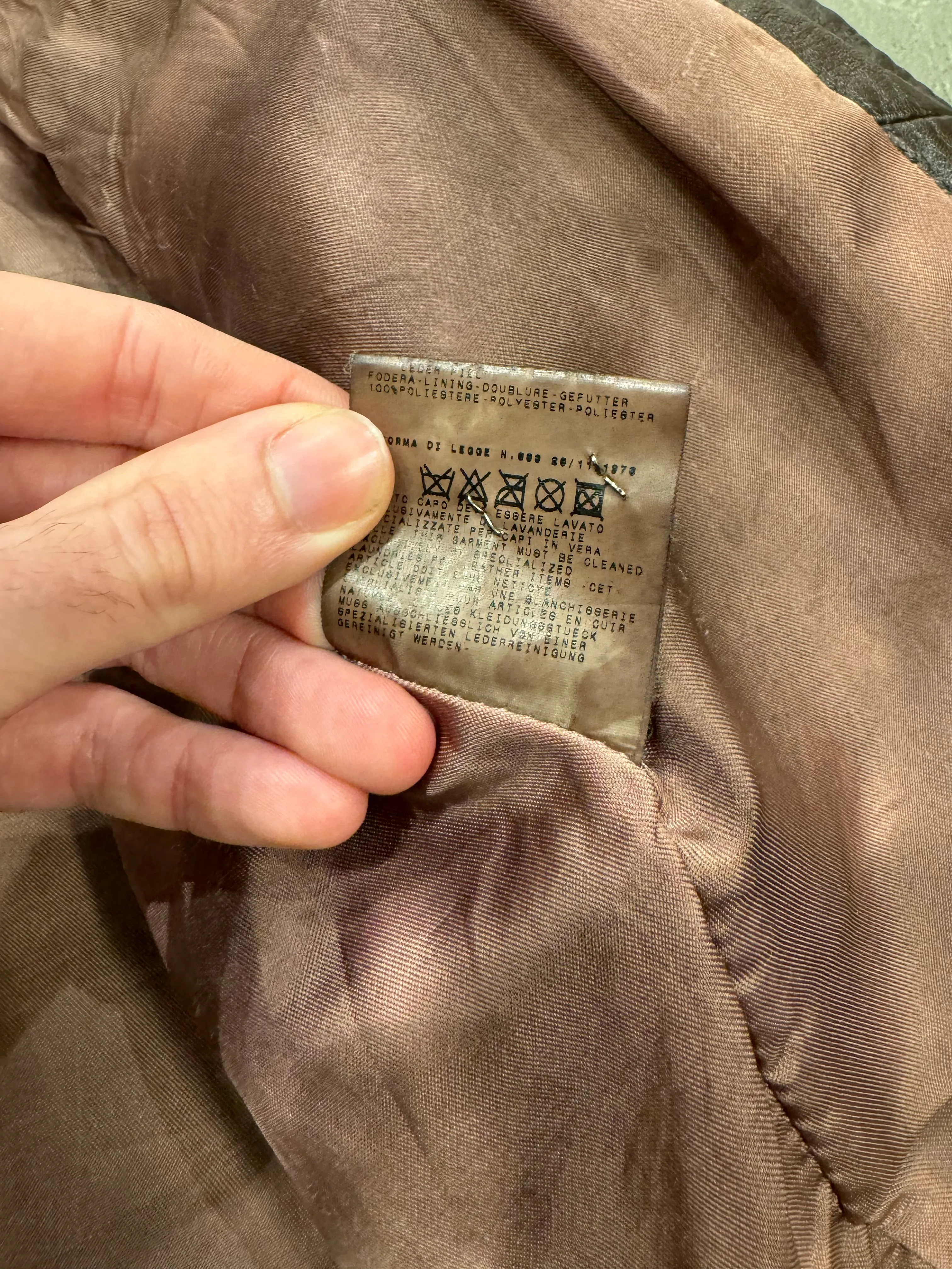 2000s Roberto Cavalli leather jacket
