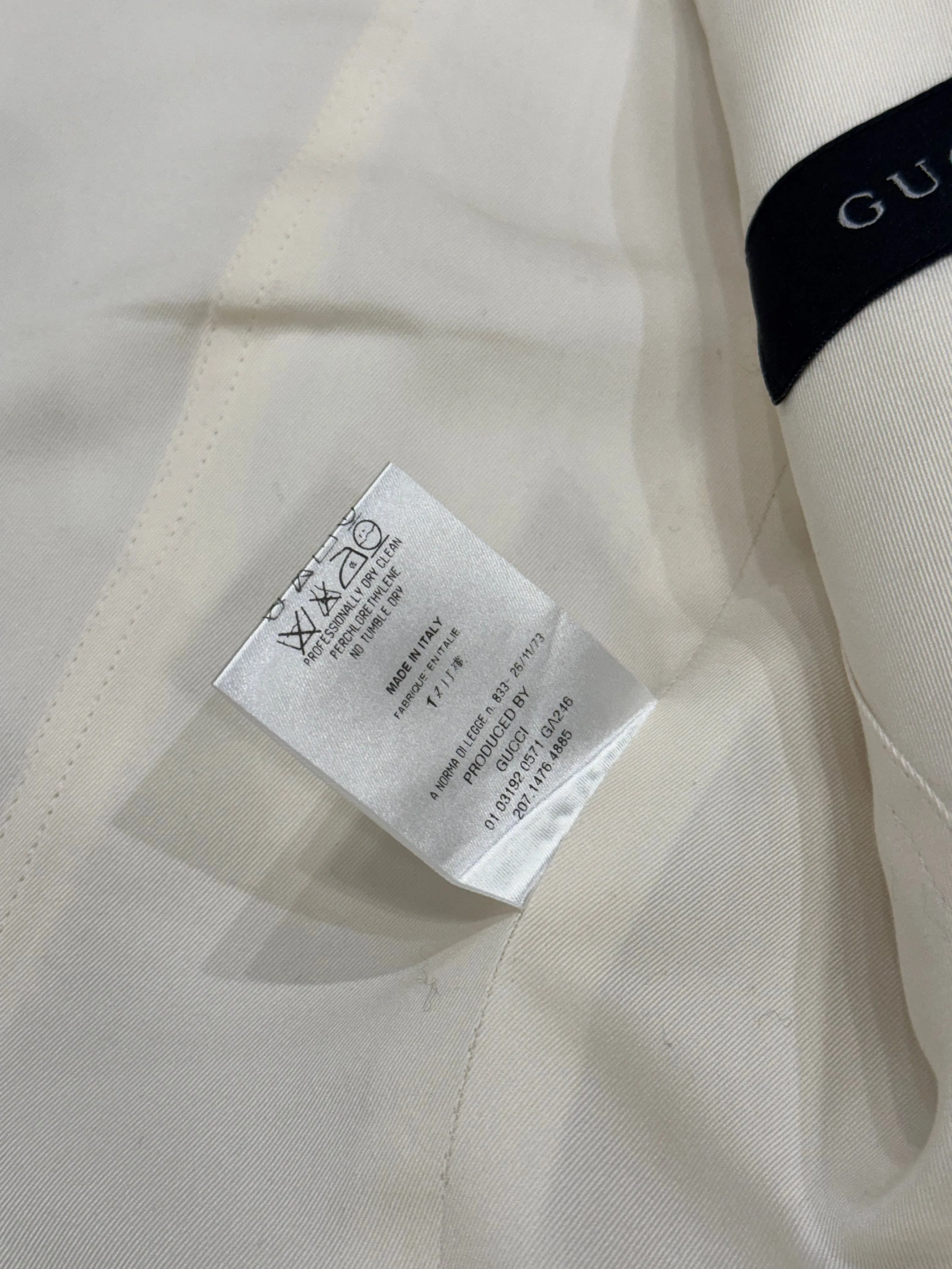 2001 Gucci by Tom Ford m65 military jacket