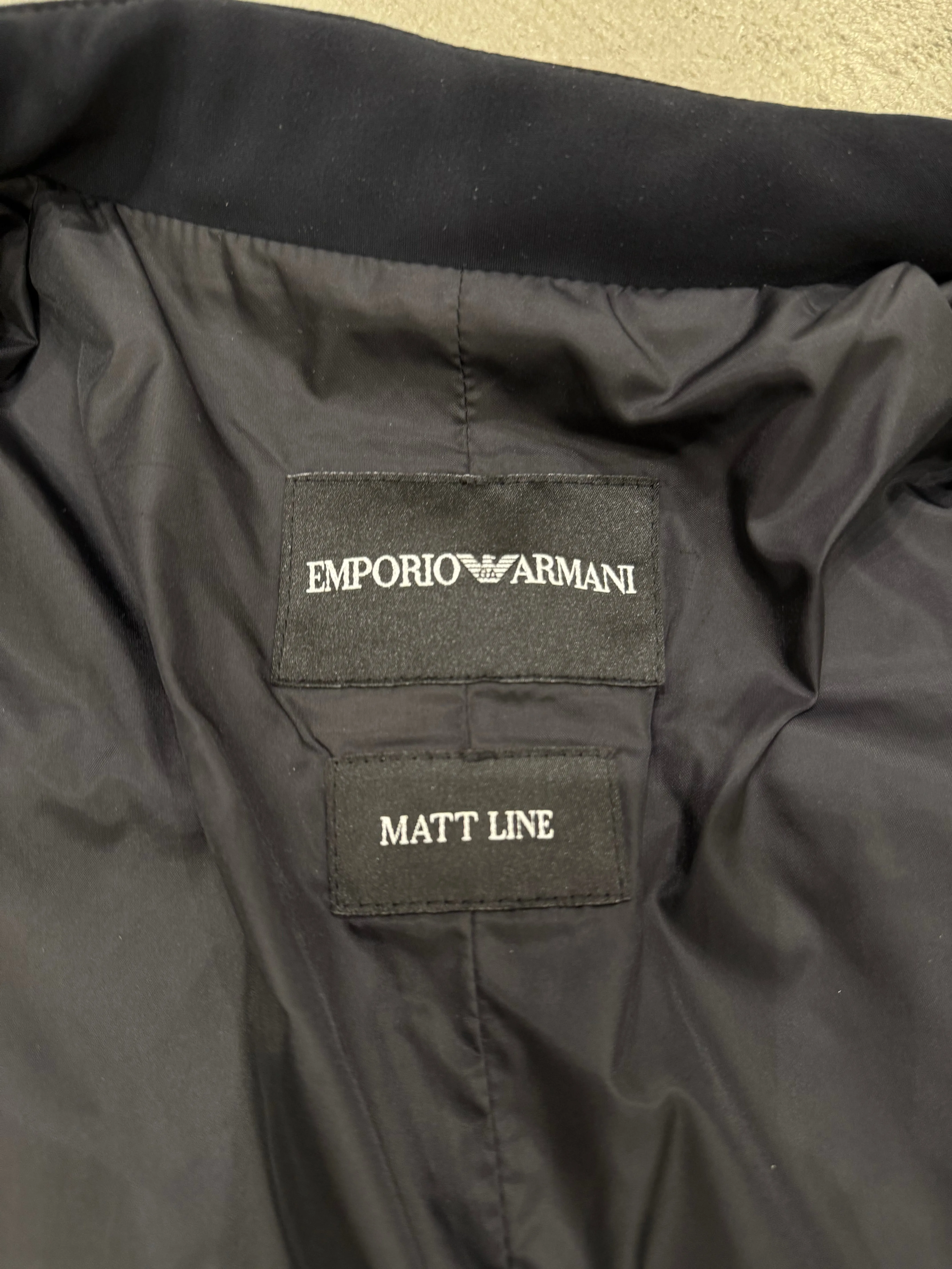 2009 Emporio Armani Matte Line technical jacket