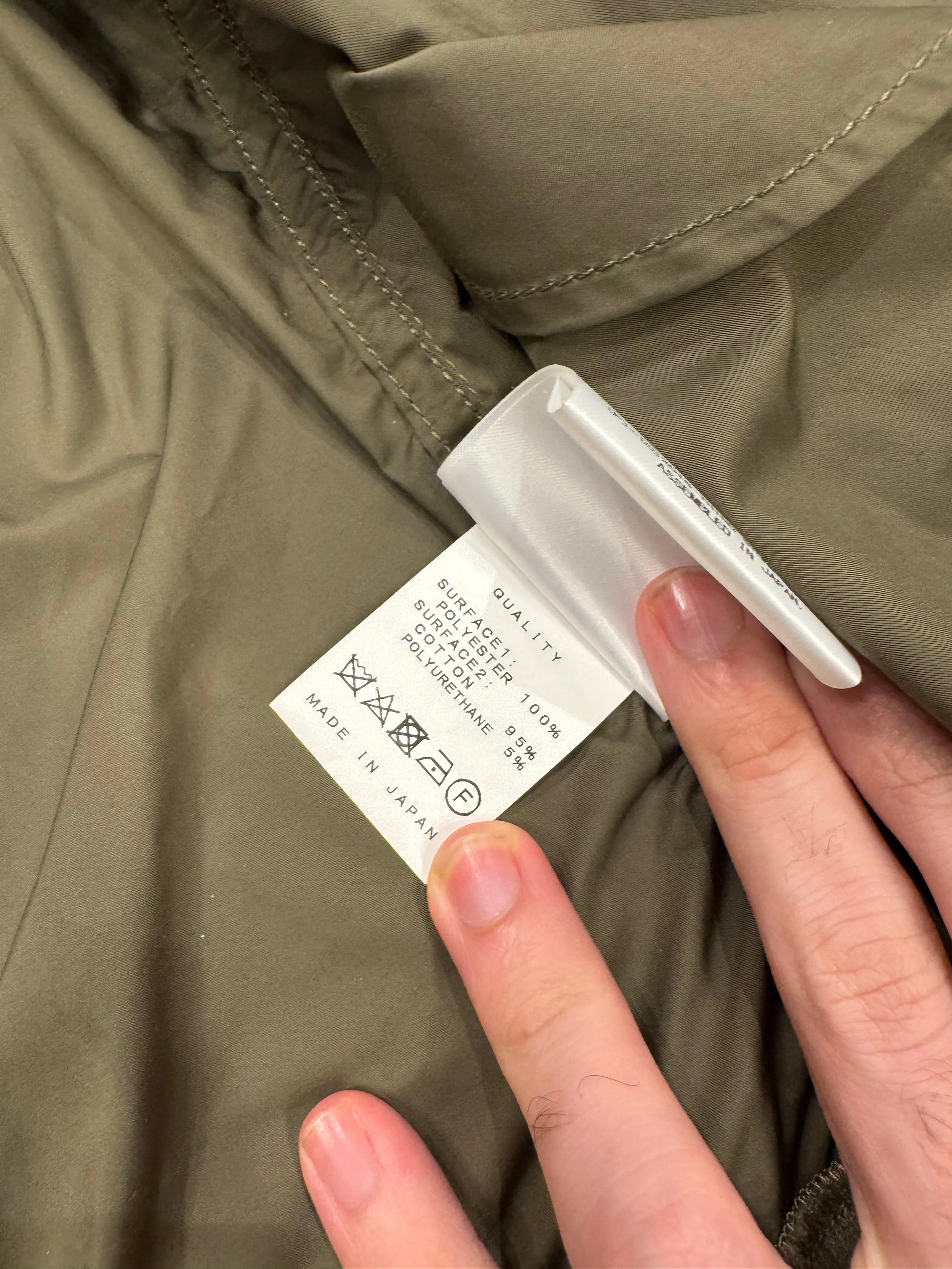 2018 Julius nylon bomber jacket
