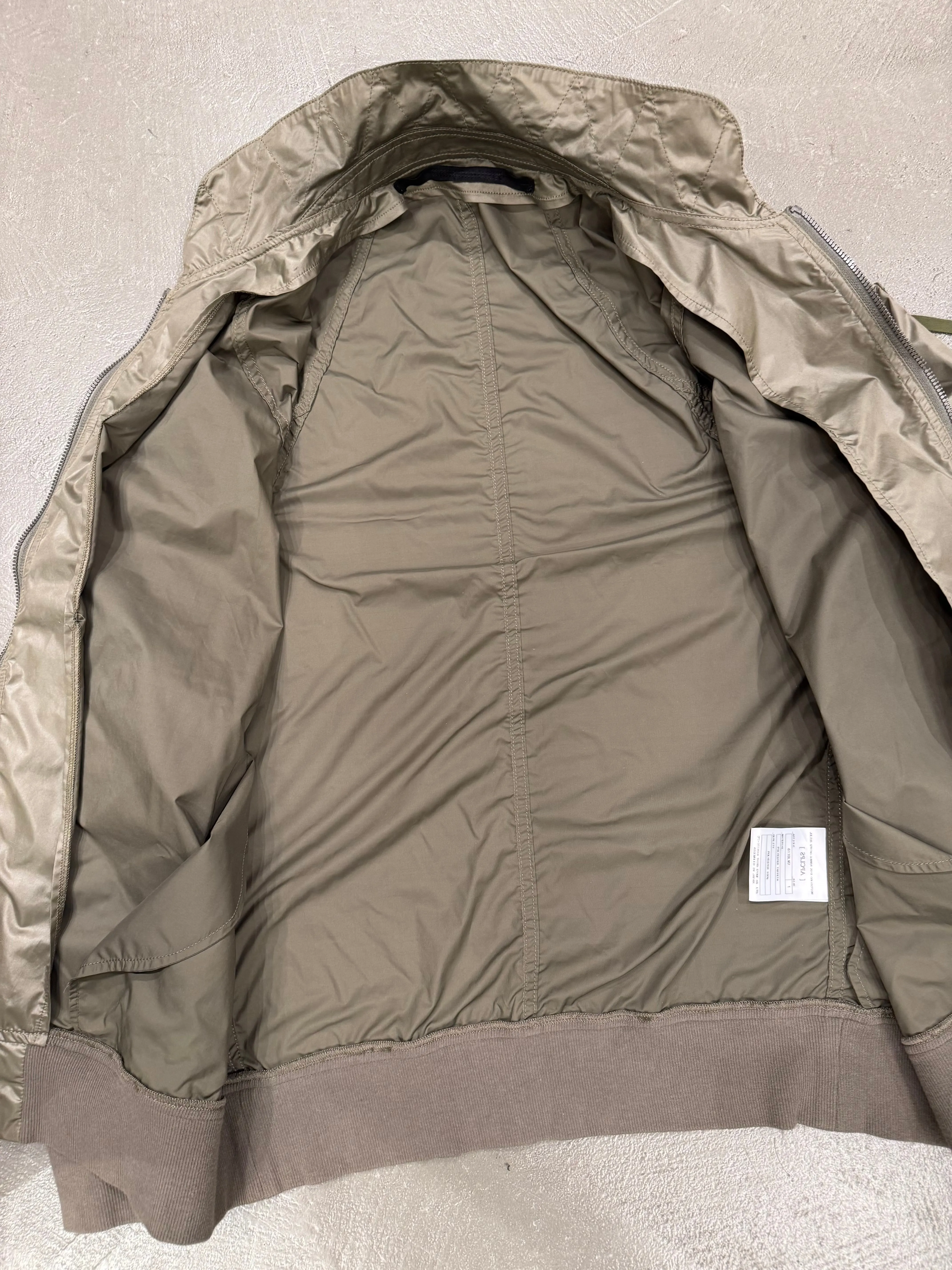 2018 Julius nylon bomber jacket