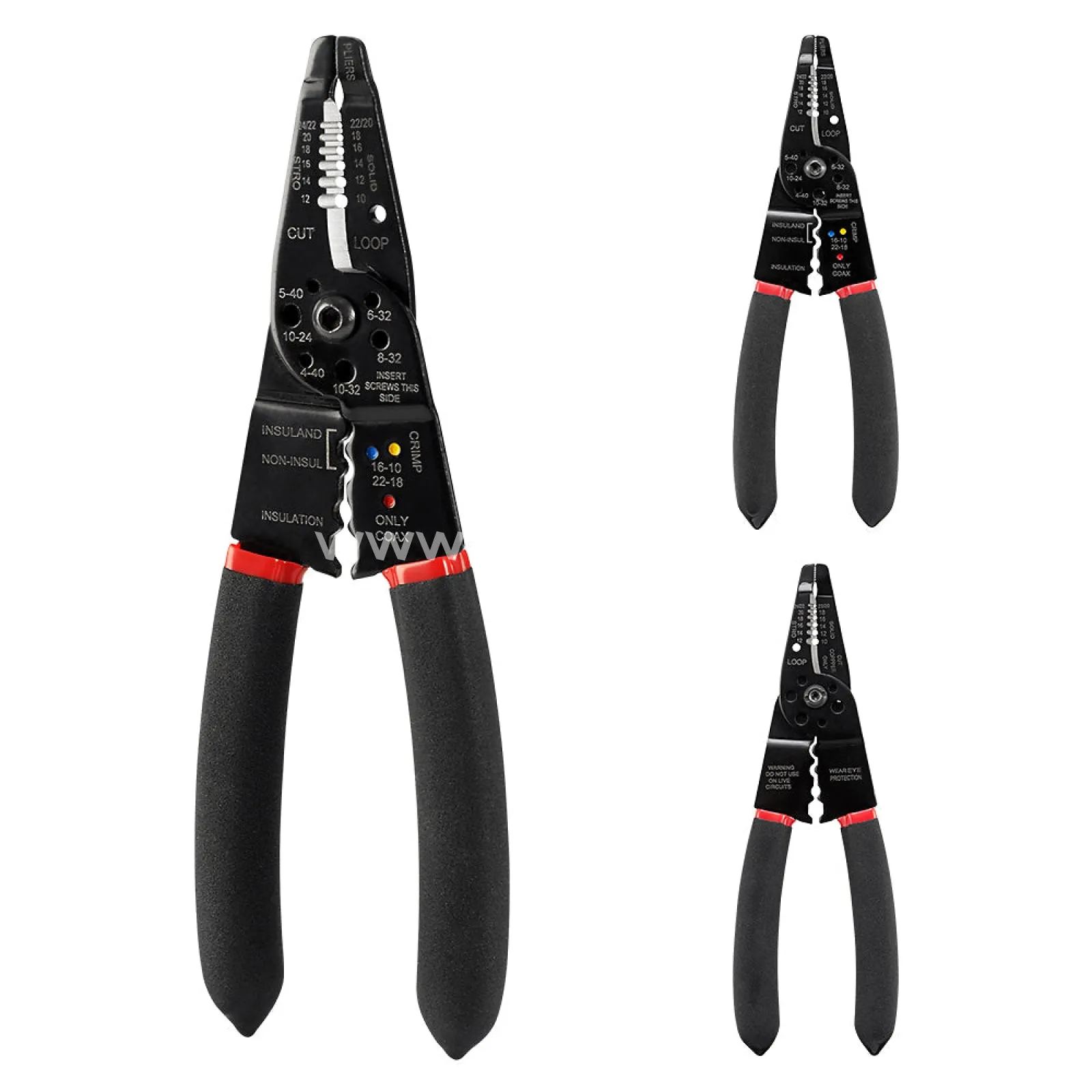 7 in 1 Wire Stripper Cutter Wire Stripping Tool - 8 Inch, Multi-Function Hand Tool , Crimping Plier