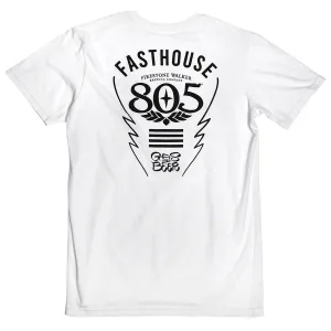 805 Crew Time Midweight Tee - White