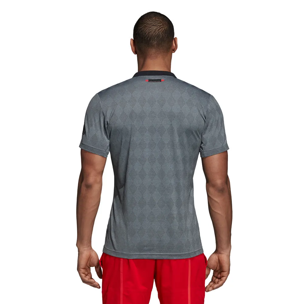 Adidas Men's Barricade Polo shirt - Grey / White