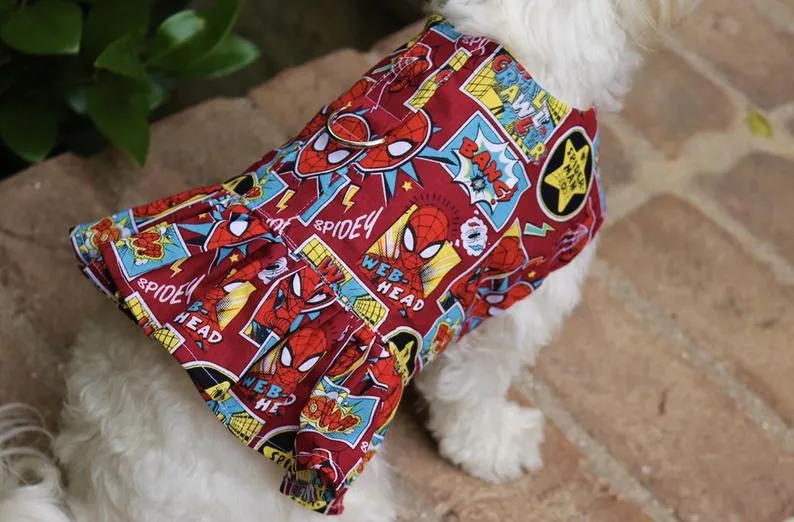Adorable Pet Harness Vest & Dress