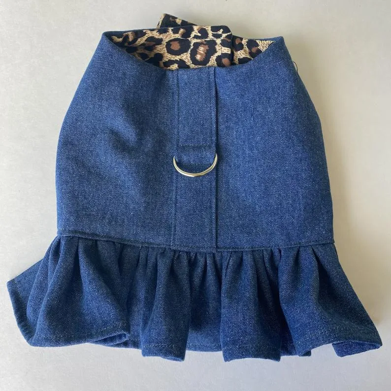 Adorable Pet Harness Vest & Dress
