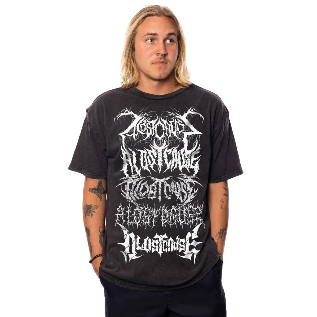 ALC DARK OMENS VINTAGE TEE - VINTAGE BLACK