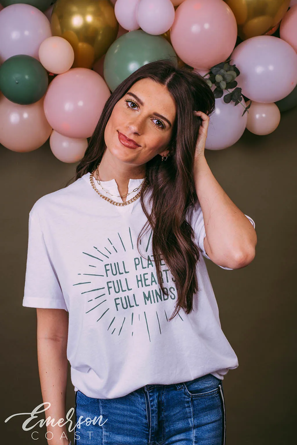 Alpha Gamma Delta Philanthropy Notch Tee