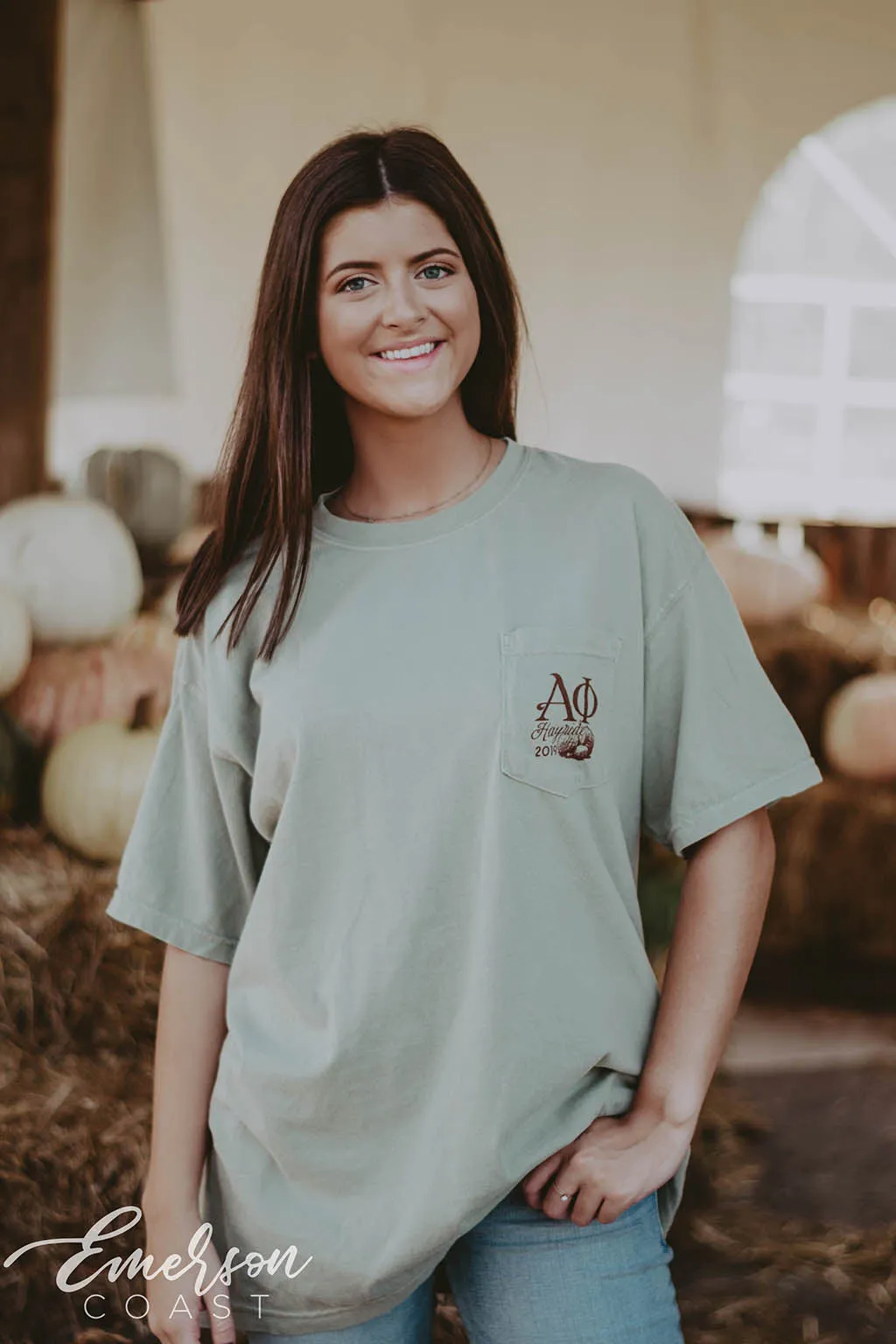 Alpha Phi Hayride Social Tee