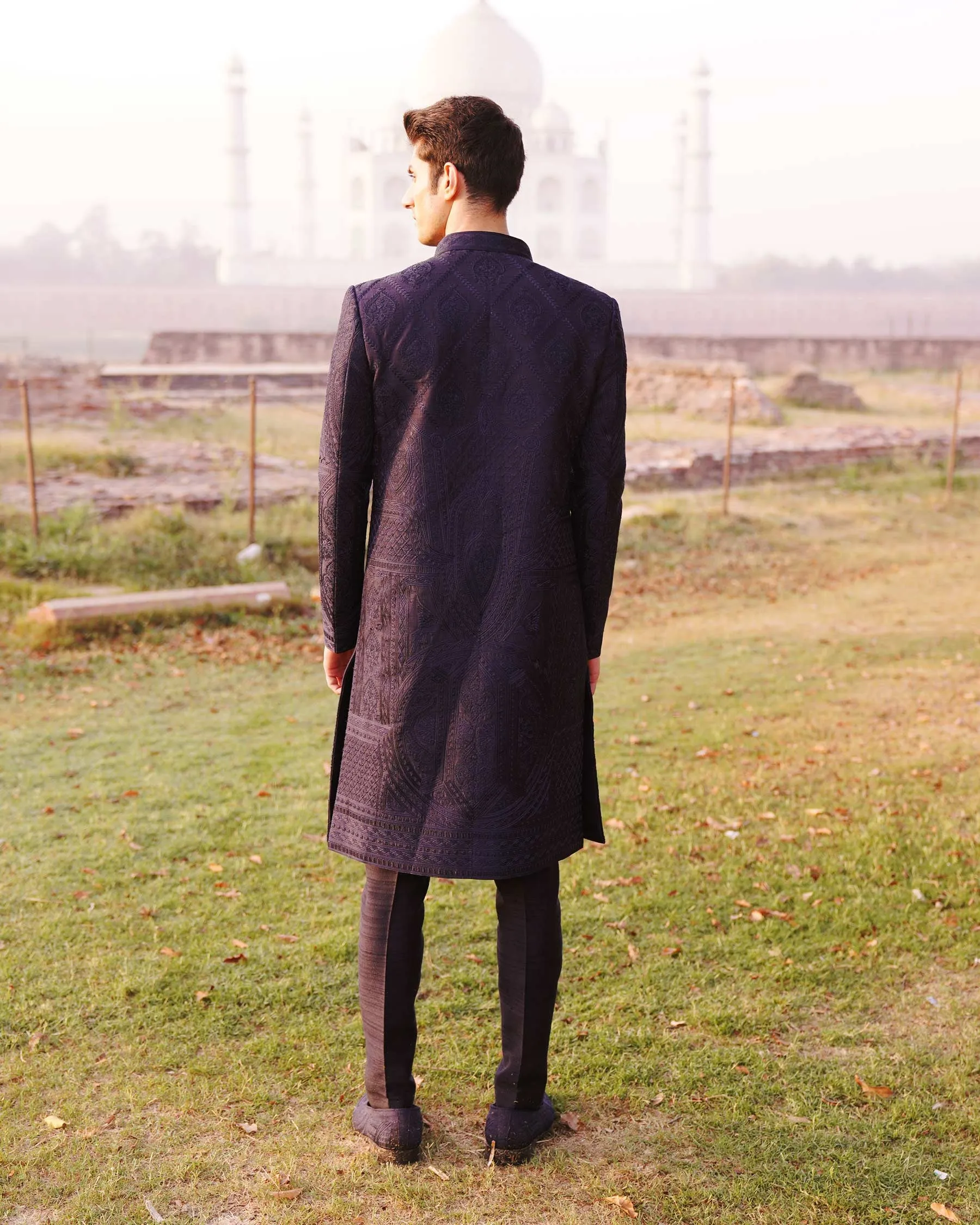 AMISH SHERWANI SET