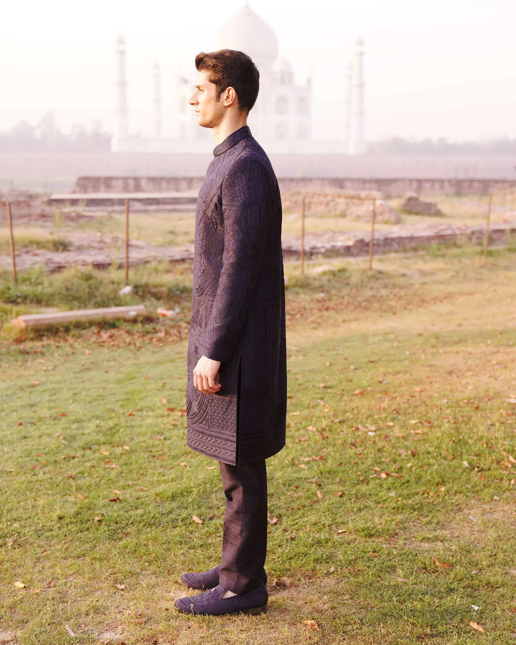 AMISH SHERWANI SET