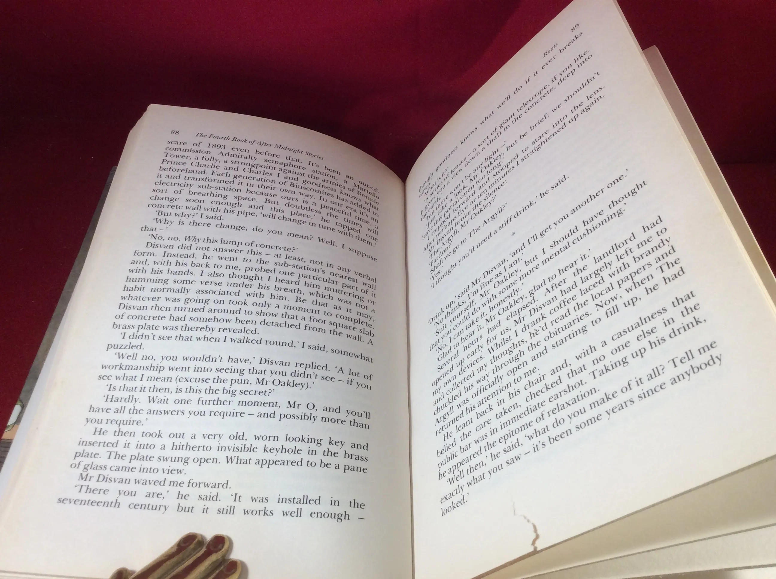 Amy Myers (ed), The Fourth Book of After Midnight Stories, William Kimber, 1988, First Edition.