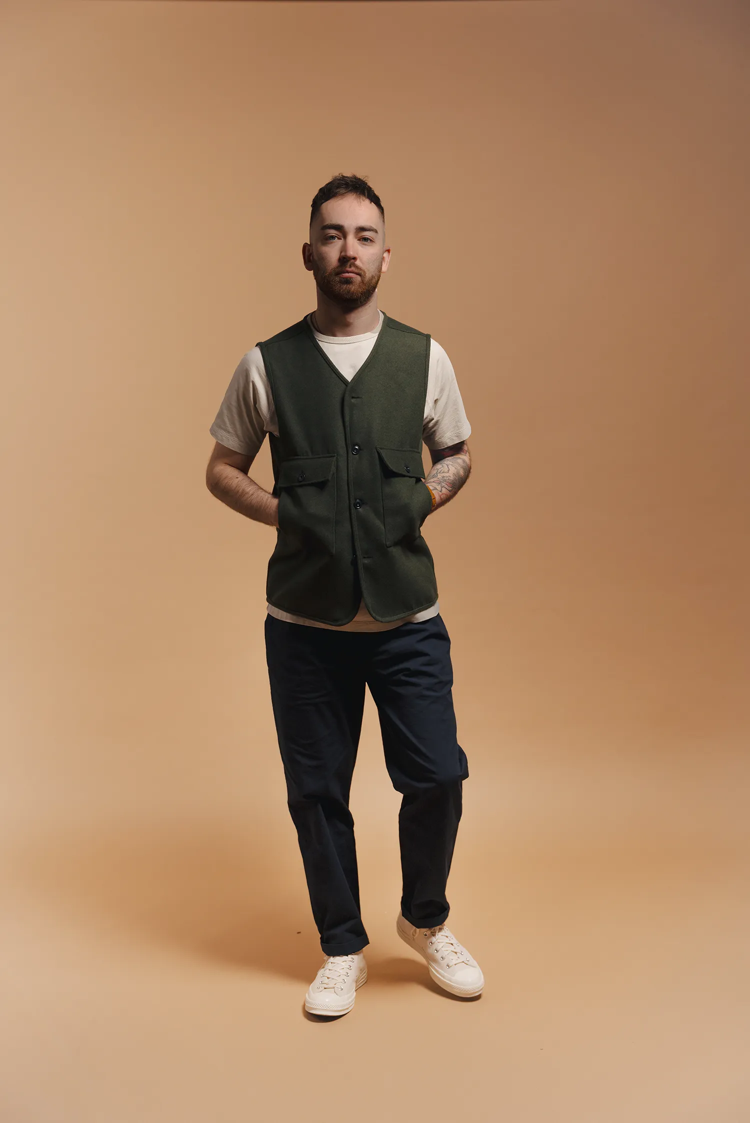 Archive Winter Gilet Overshirt