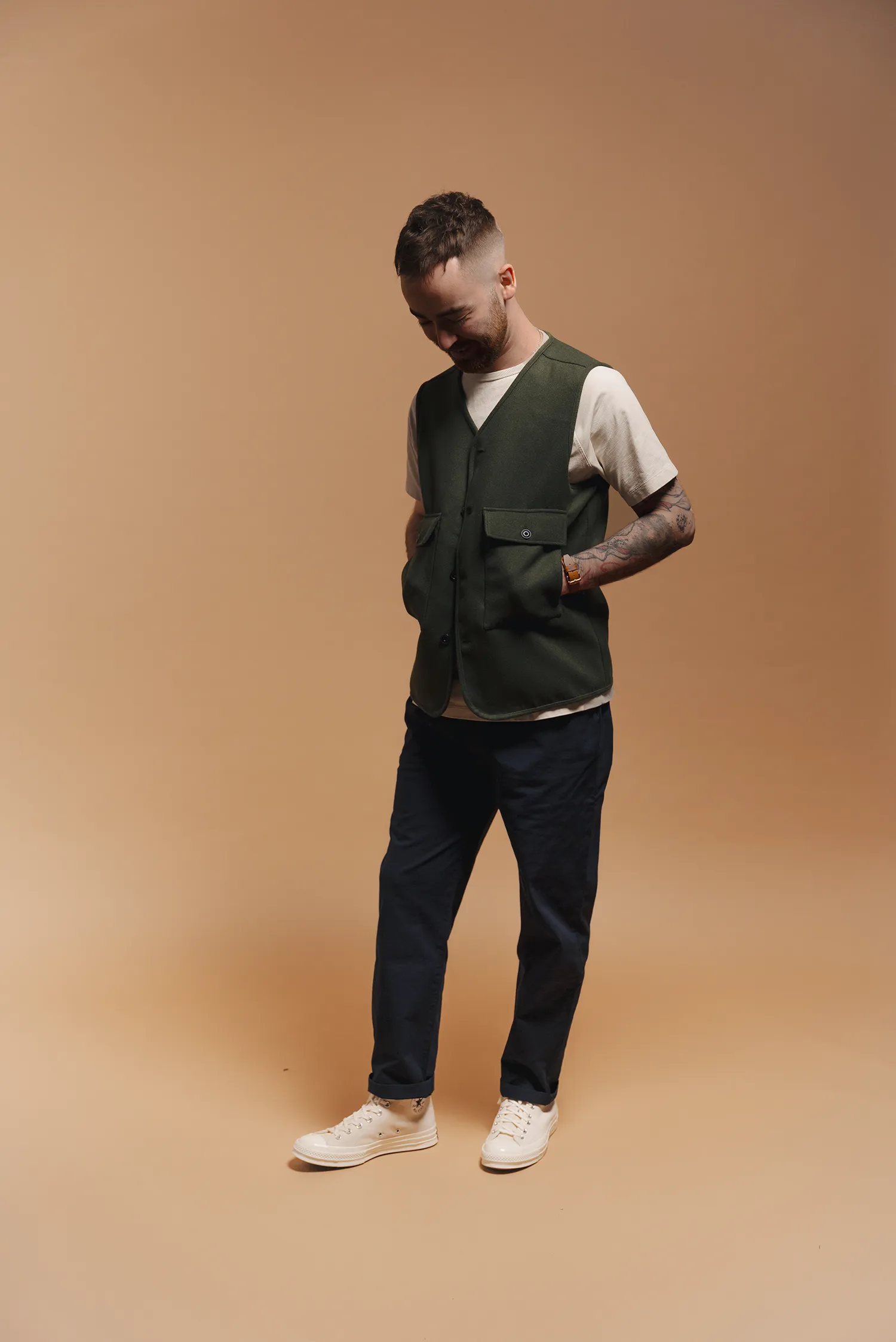 Archive Winter Gilet Overshirt