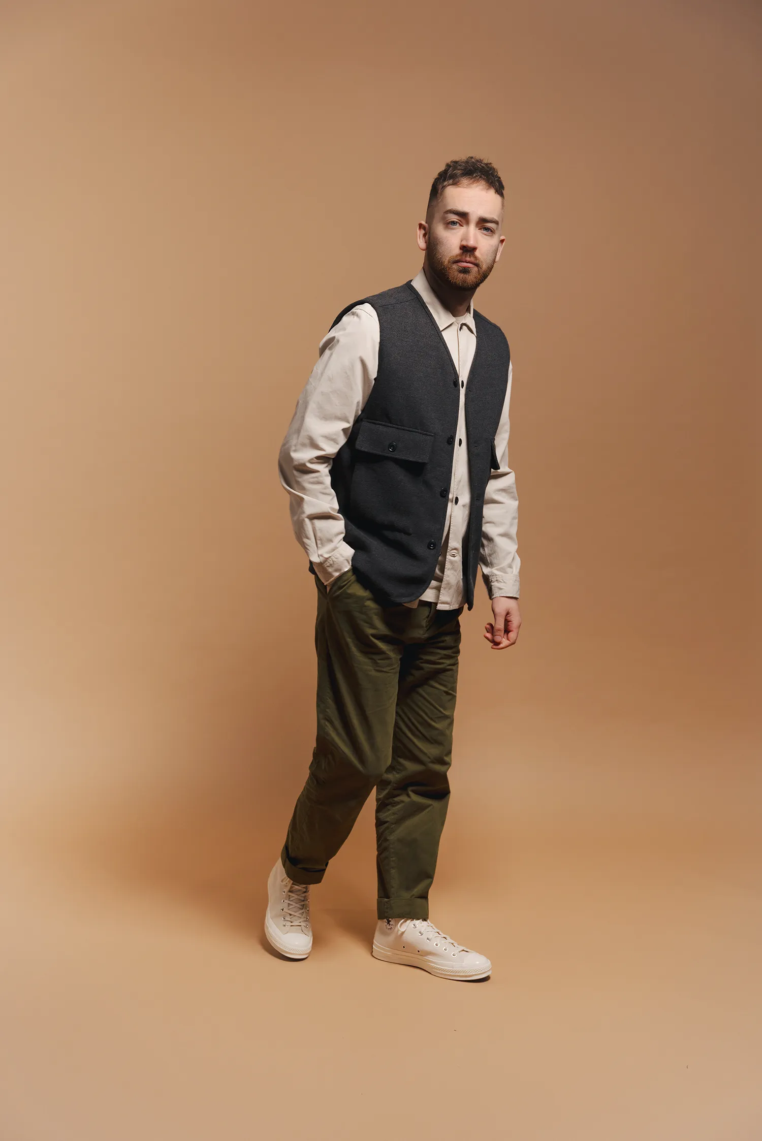 Archive Winter Gilet Overshirt
