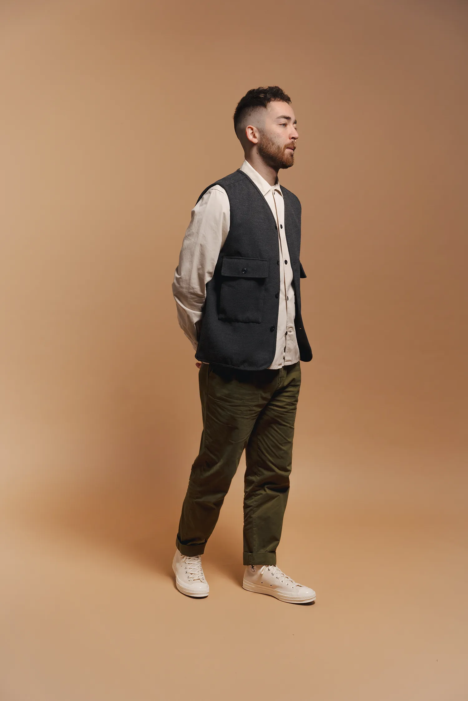 Archive Winter Gilet Overshirt