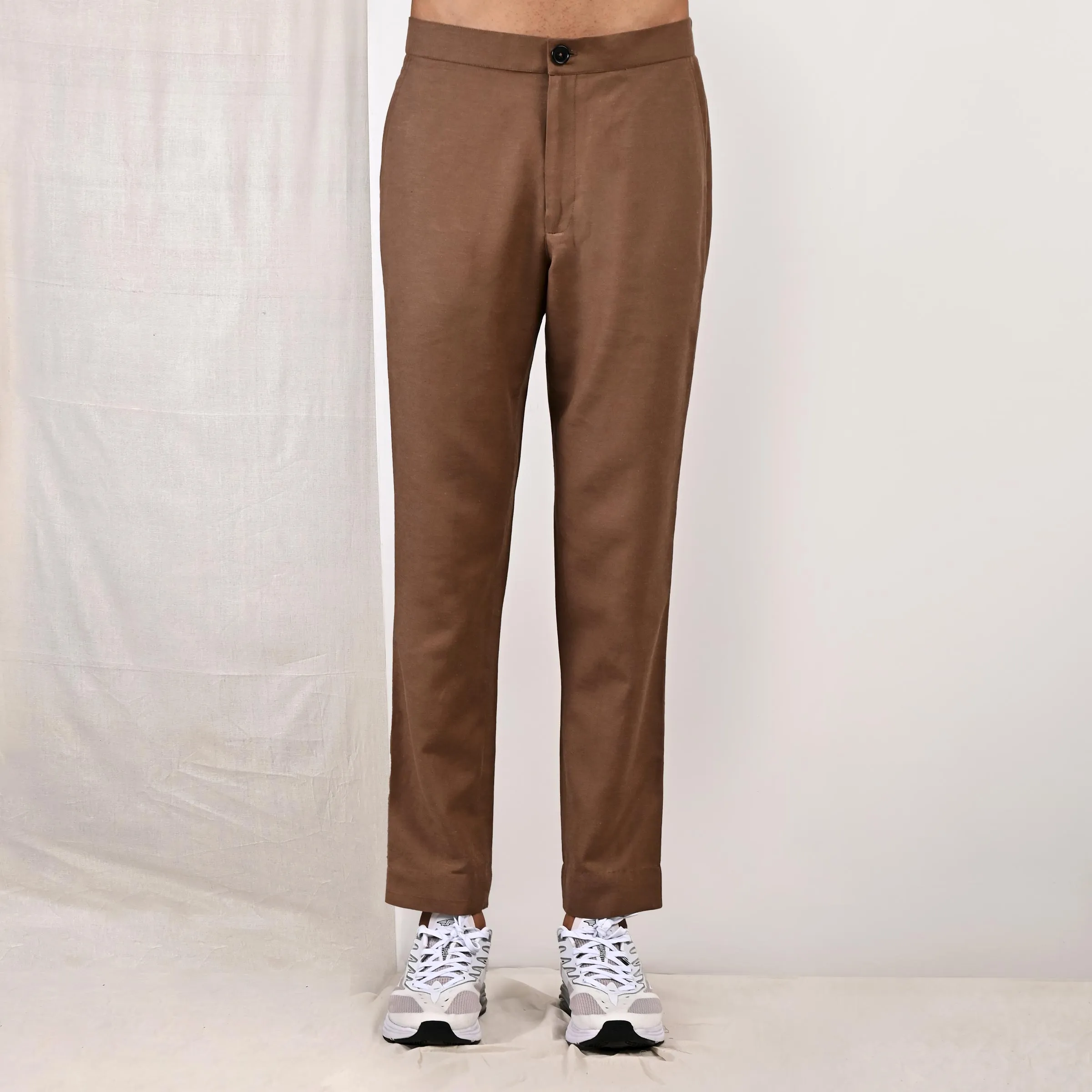 Arthur - Light Brown Short Kurta Set