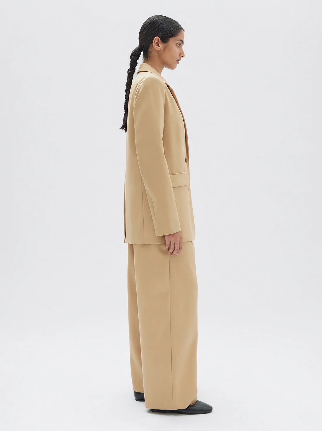 Assembly - Roberta Wool Jacket - Tan