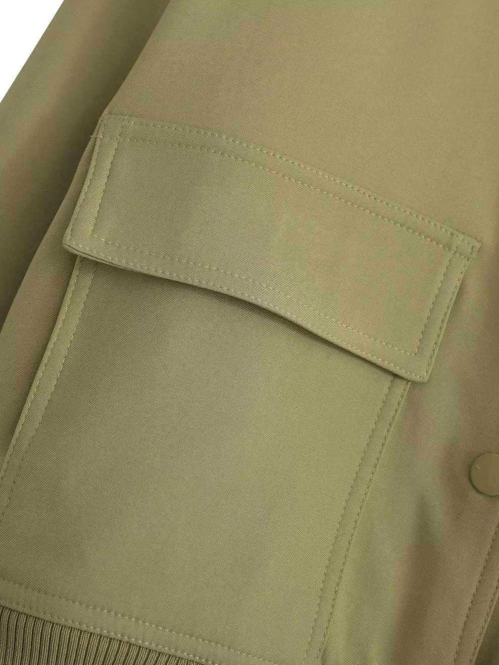 Autumn / Winter Large Pocket Stand Collar Jacket S-240804-12