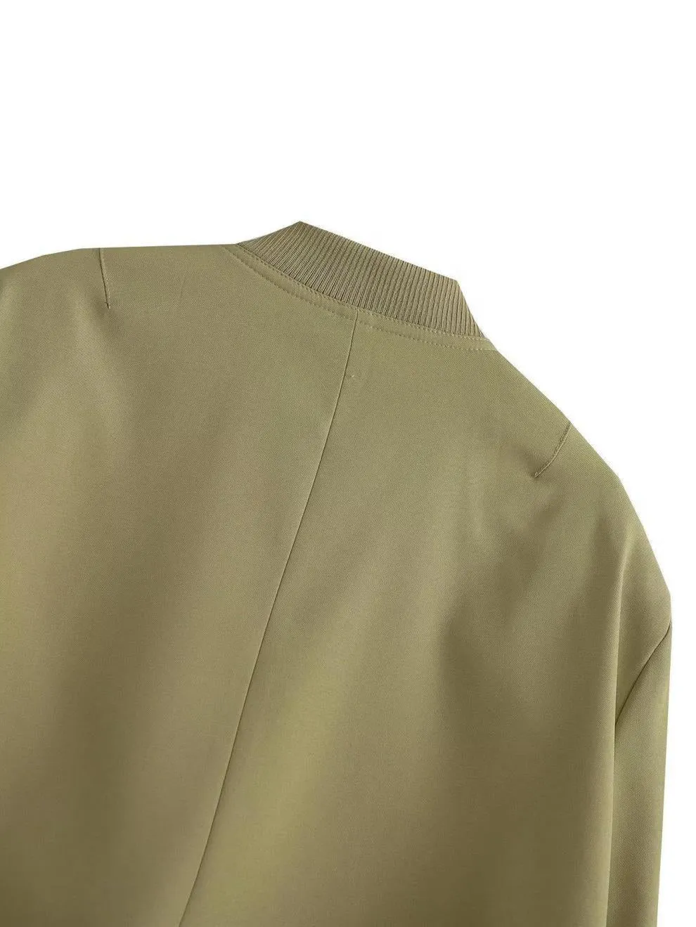 Autumn / Winter Large Pocket Stand Collar Jacket S-240804-12