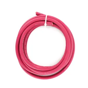 Azzy Reels 1/0 Gauge USA Made Premium Flexible Welding Cable 600 Volt 25 Feet Red