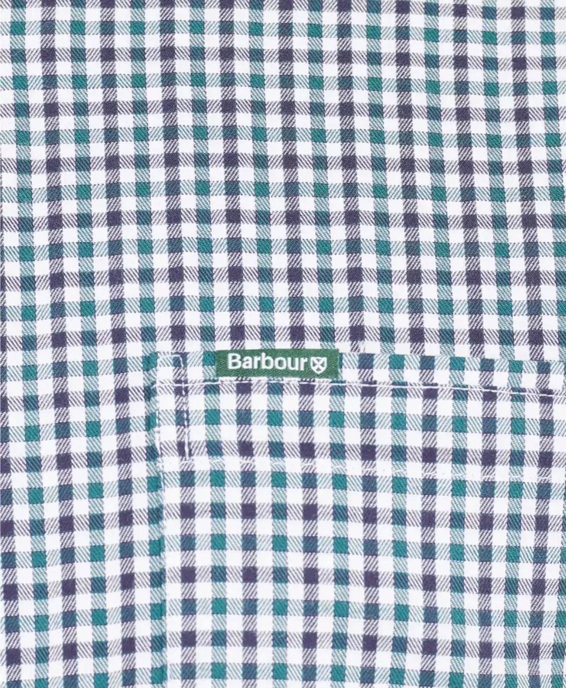 Barbour Mens Padshaw Tailored Shirt Green