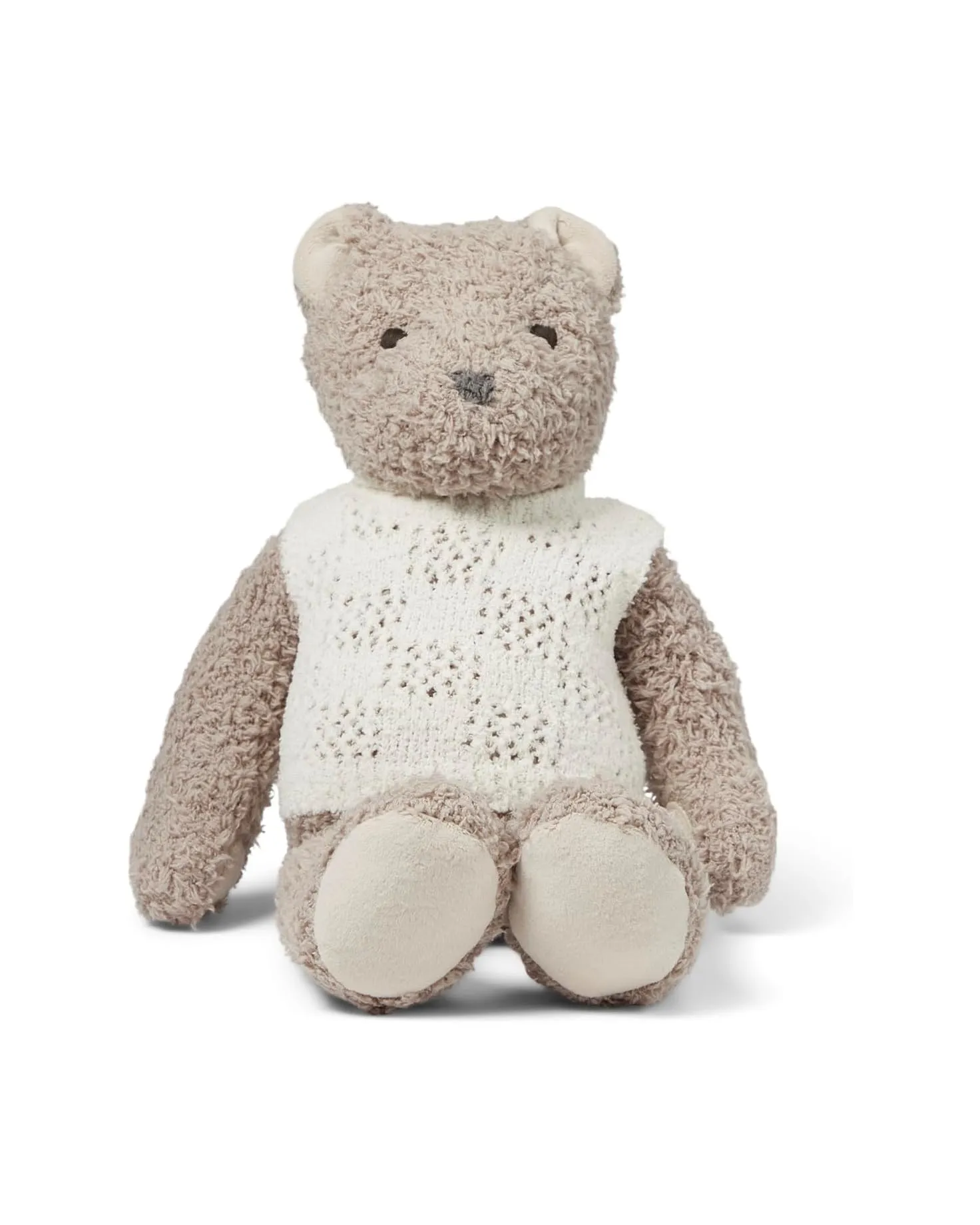 Barefoot Dreams | CozyChic Bear Buddie {Taupe   Cream}