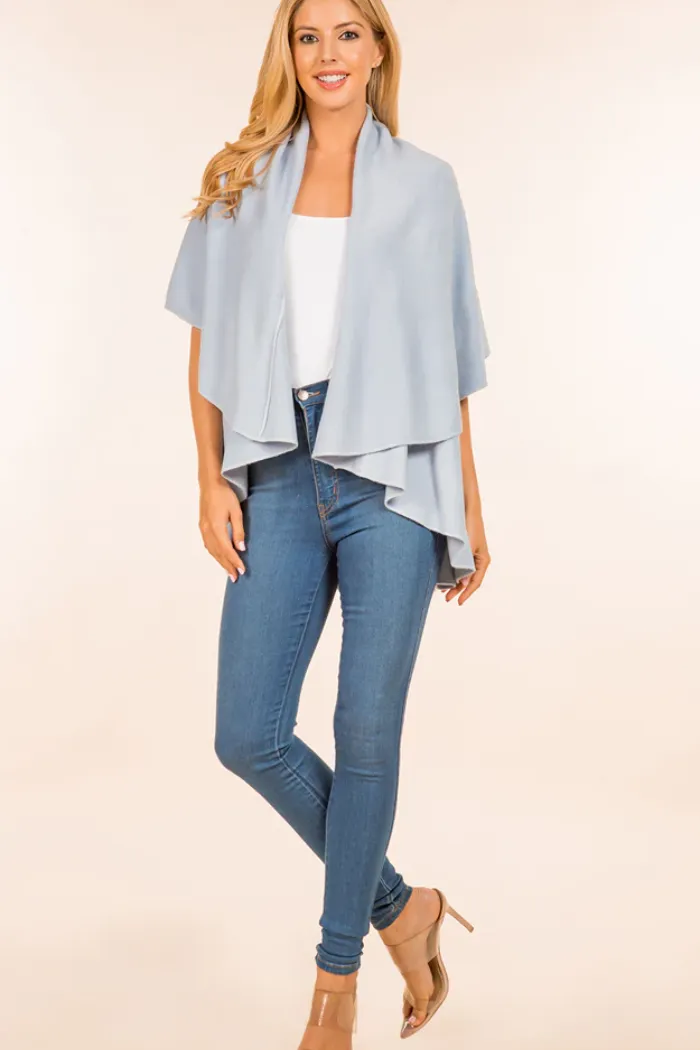 Basic shawl vest