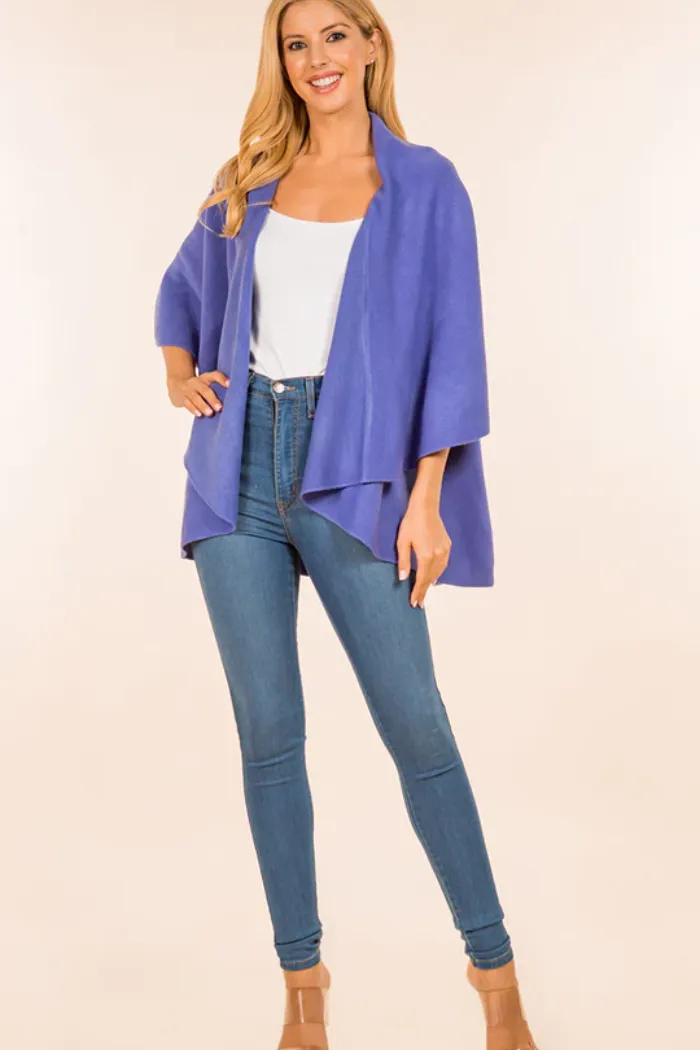 Basic shawl vest