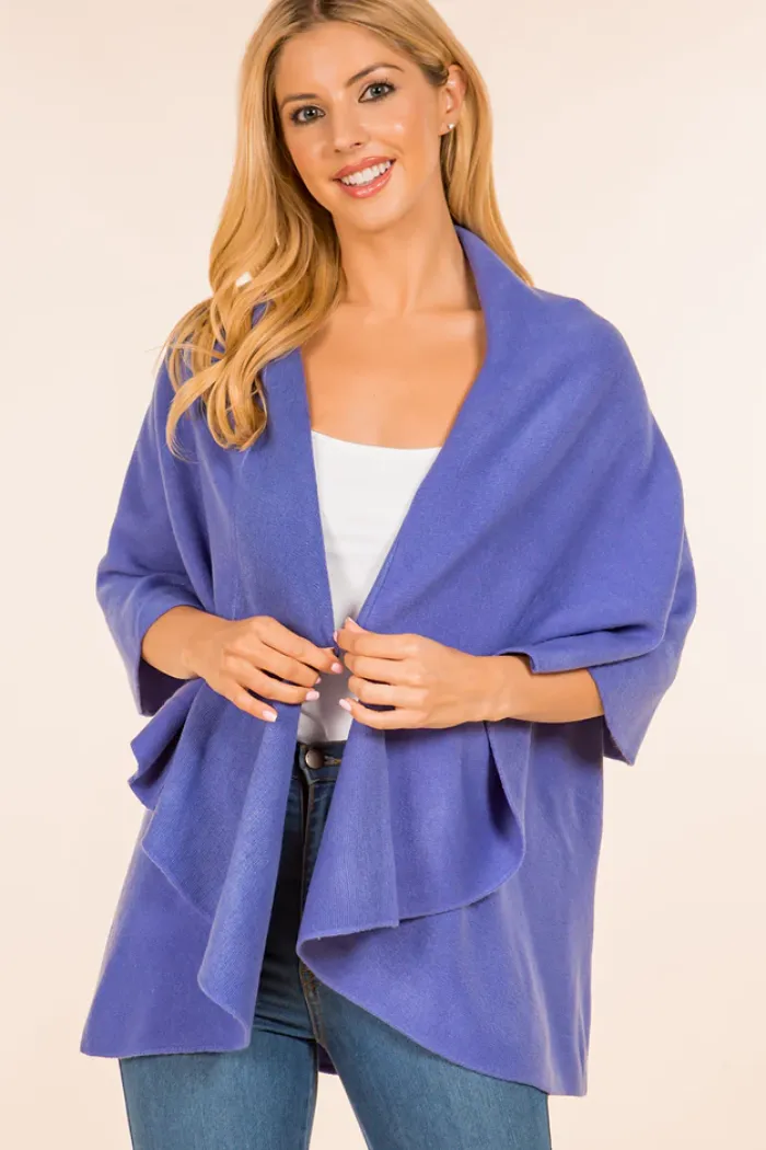 Basic shawl vest