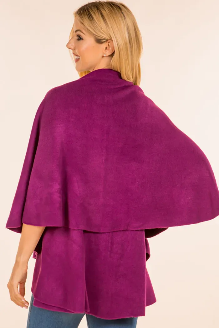 Basic shawl vest