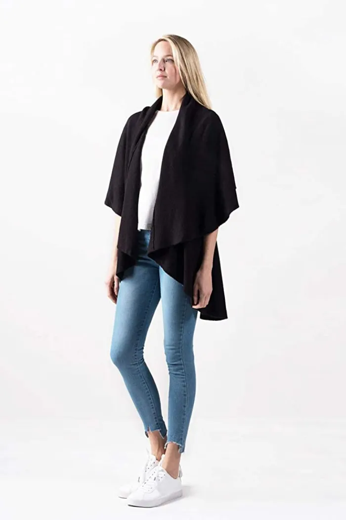 Basic shawl vest