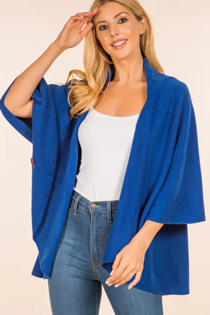Basic shawl vest