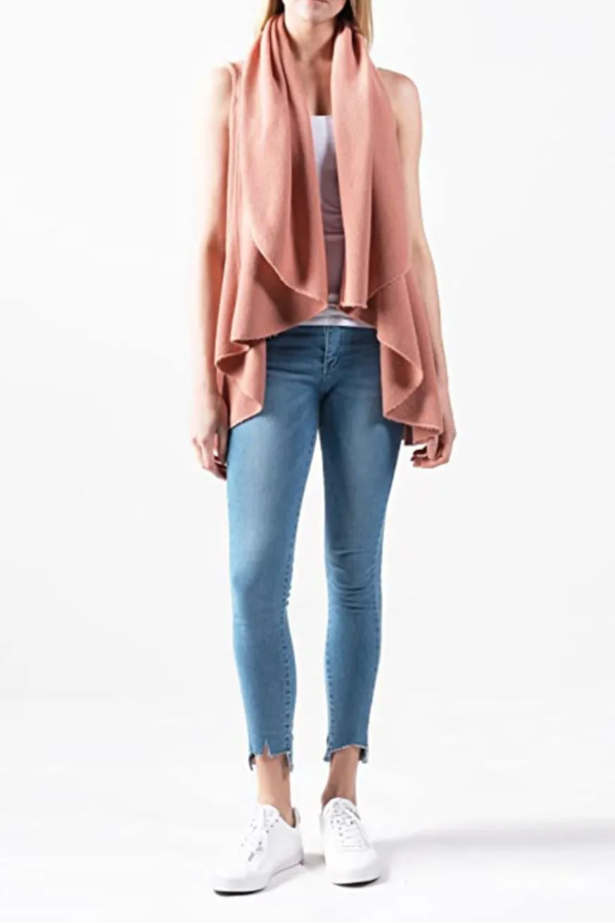Basic shawl vest