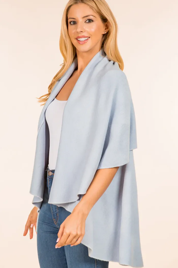 Basic shawl vest