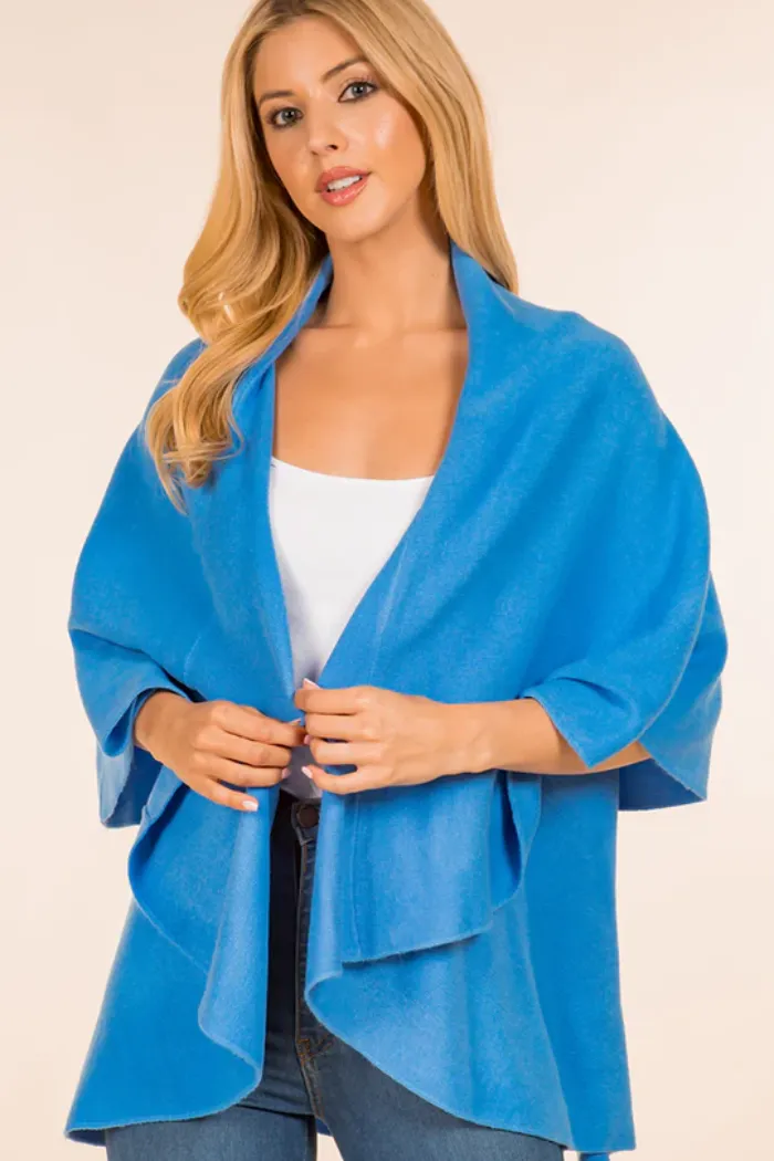 Basic shawl vest