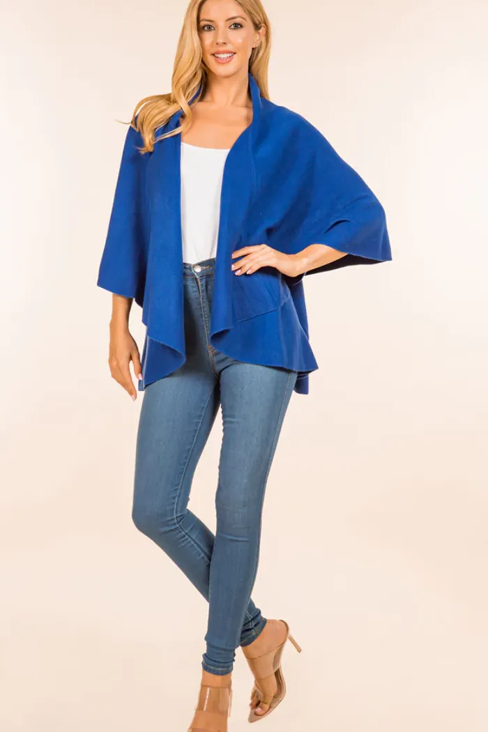 Basic shawl vest
