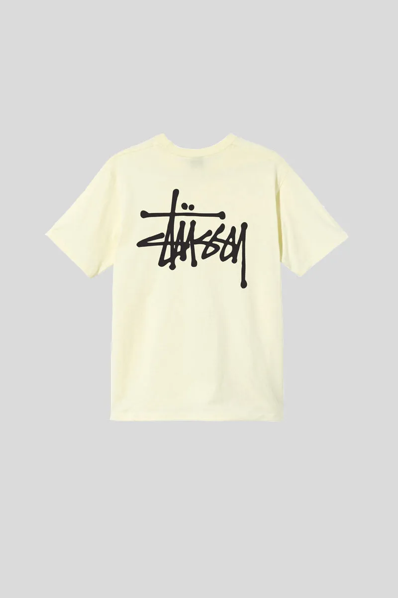 Basic Stussy Tee - Yellow