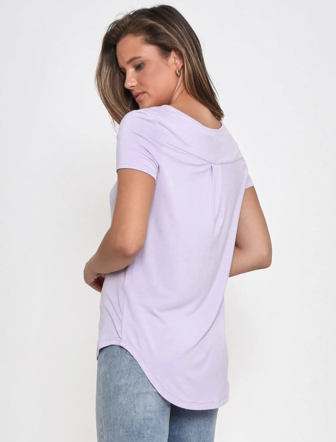 Basic Tee - Lilac