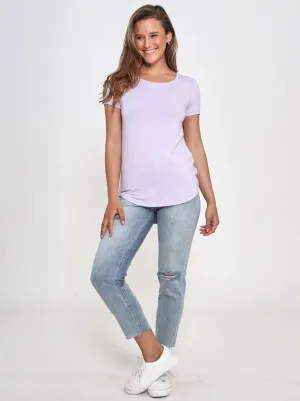 Basic Tee - Lilac