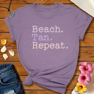 Beach Tan Repeat Tee