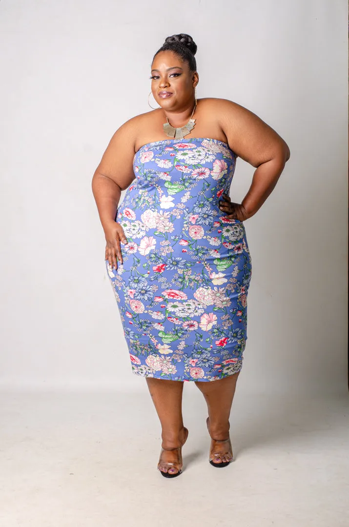 Blossom Strapless Dress
