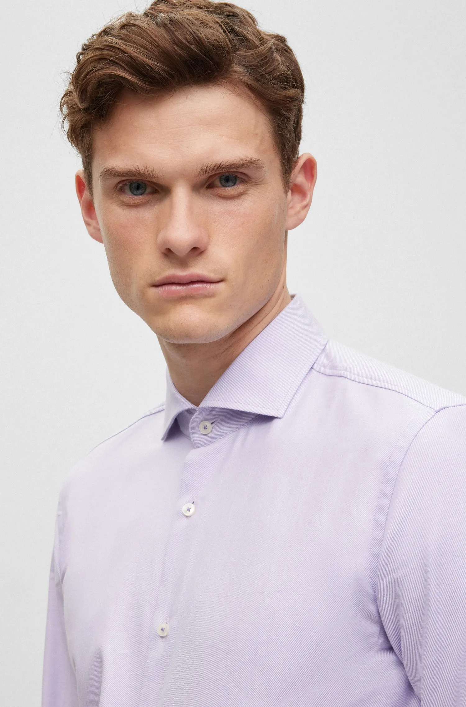 BOSS Formal Shirt - H-HANK-spread-C